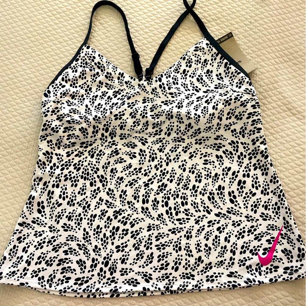 Nike swim top, sz l, new with tage